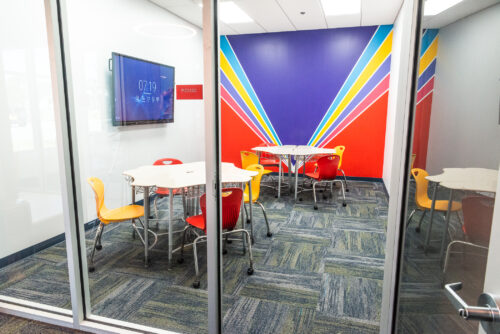 LK Design Durham Lune Spark center classroom interior design