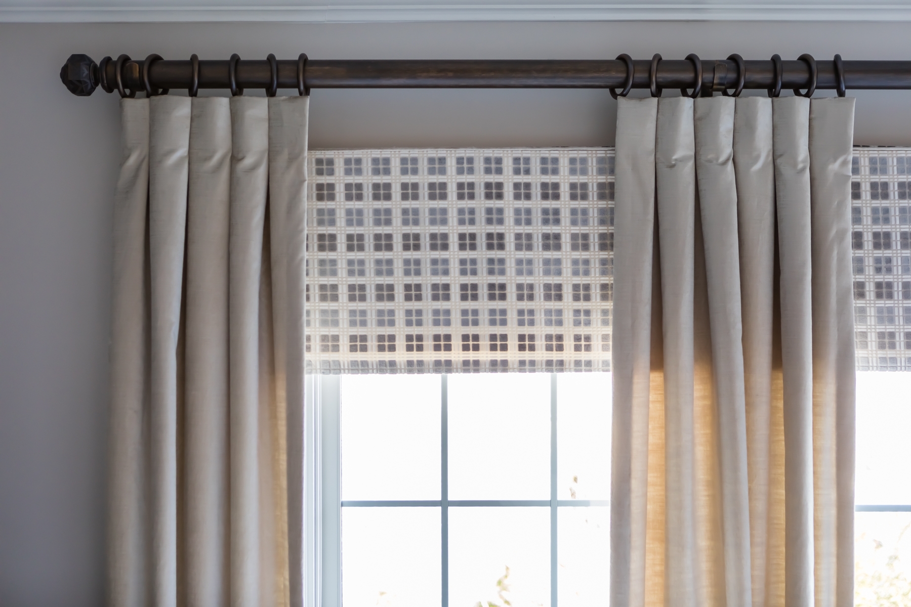 LK Design Window Treatments curtains and shade