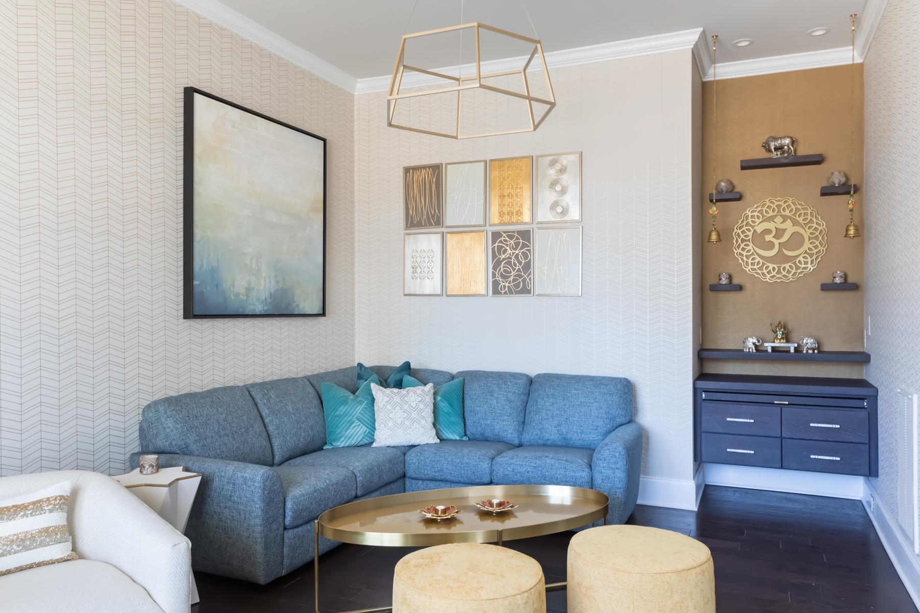 Modern pooja living room - LK Design | Interior Design